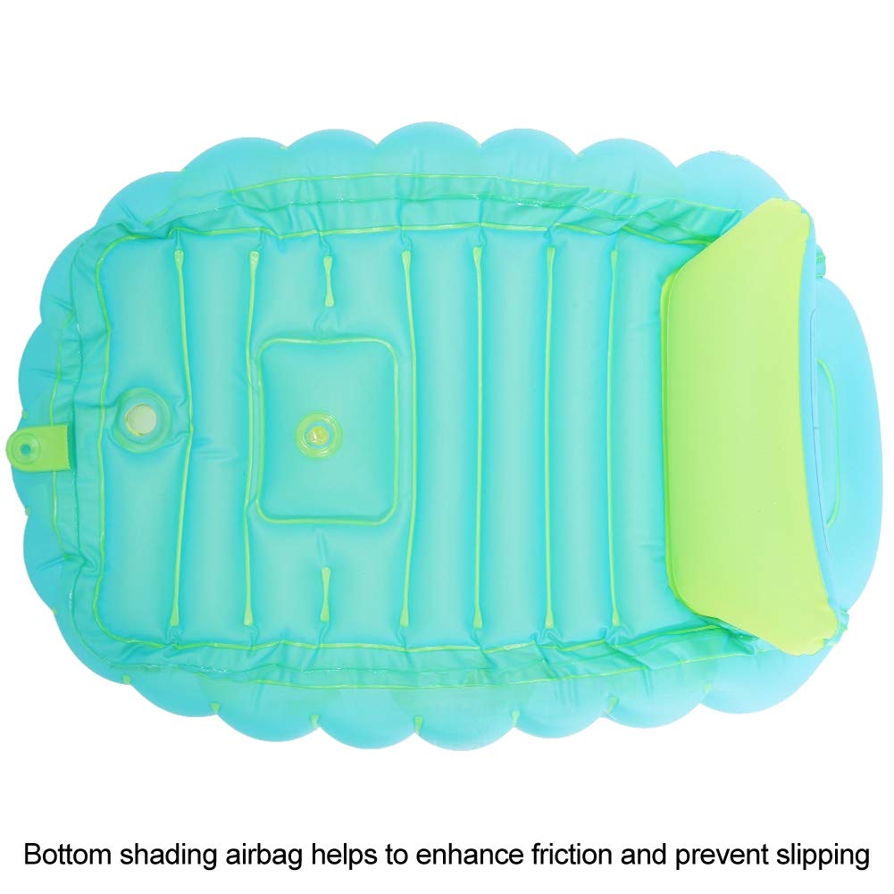 Nadmuchiwana wanna prysznicowa dla dzieci basen sk?adany antypo?lizgowy fotel niemowl?cy 0-6 lat (L) toddler bathtub for shower inflatable baby bath tub Bathing Tubs & Seats
