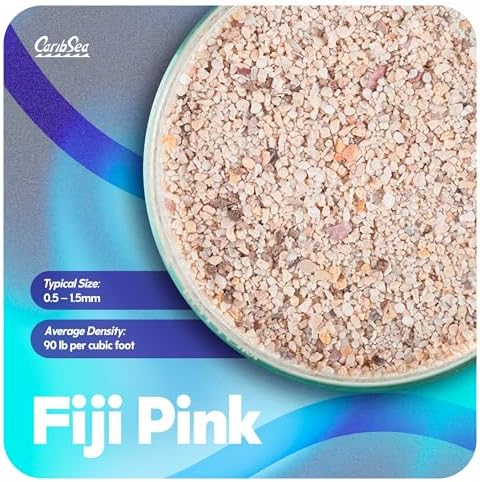 CaribSea Arag-Alive 20-Pound Fiji Pink Sand