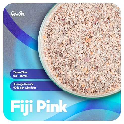 CaribSea Arag-Alive Fiji Pink Sand - 20 lbs – Natural Aragonite Substrate for Marine & Reef Tanks – Supports Coral Growth & Enhances Tank Stability by Carib Sea - Image 5