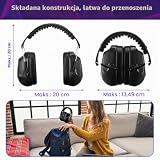 Zocipro Ochrona i słuchu dla dorosłych i autismu, ochrona przed hałasem, SNR 34 dB