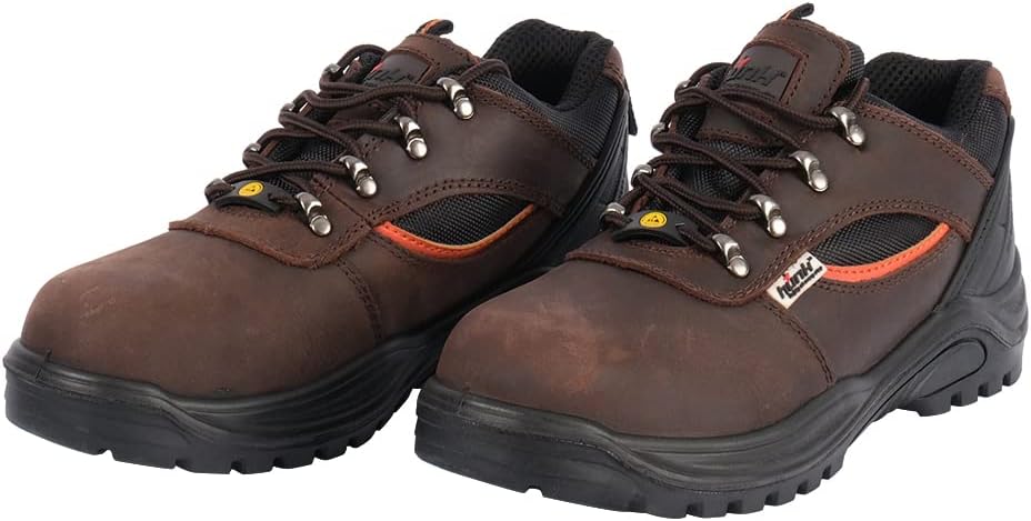 EyevexEyevex OXFORD Men’s Safety Shoe 5” HUNK STYLE NO. SHE 3176 S3 SRC ESD (44)
