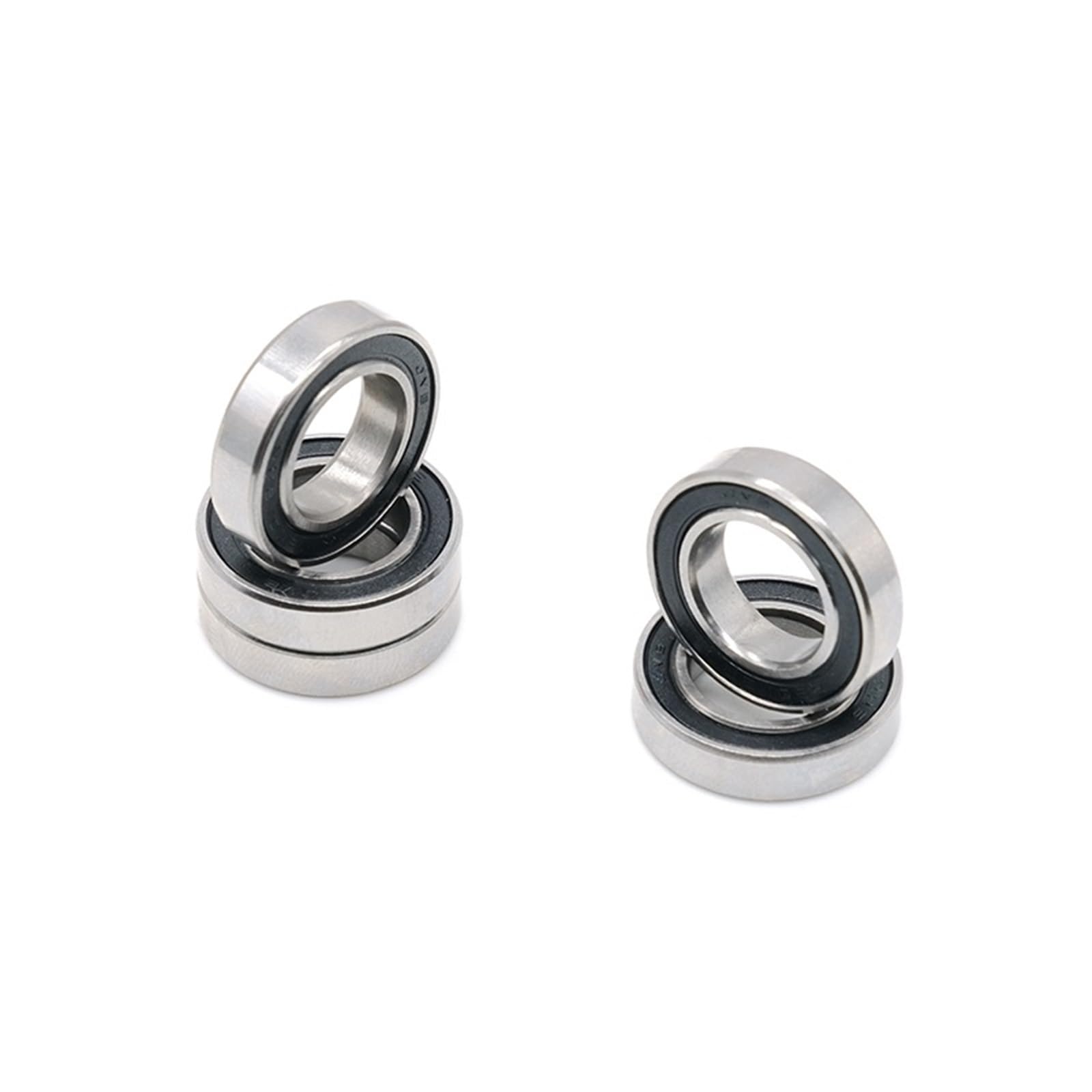 Cojinete S6801RS 12 * 21 * 5 mm 440C Acero inoxidable Cojinetes de bolas S 6801RS Cojinete de bolas de acero inoxidable 6801 10 piezas