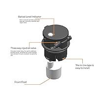 Vista 3 de Sistema de riego de batería de 24 V para carretilla elevadora - Llenadora de riego de batería de carrito de golf 24V - Válvulas tipo enchufe