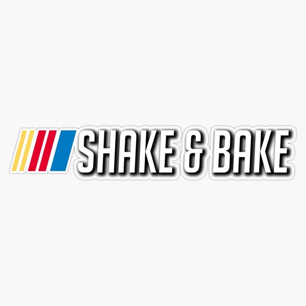 EMC Graphics Shake & Bake Vinyl Waterproof Sticker Decal Car Laptop Wall Window Bumper Sticker 5"