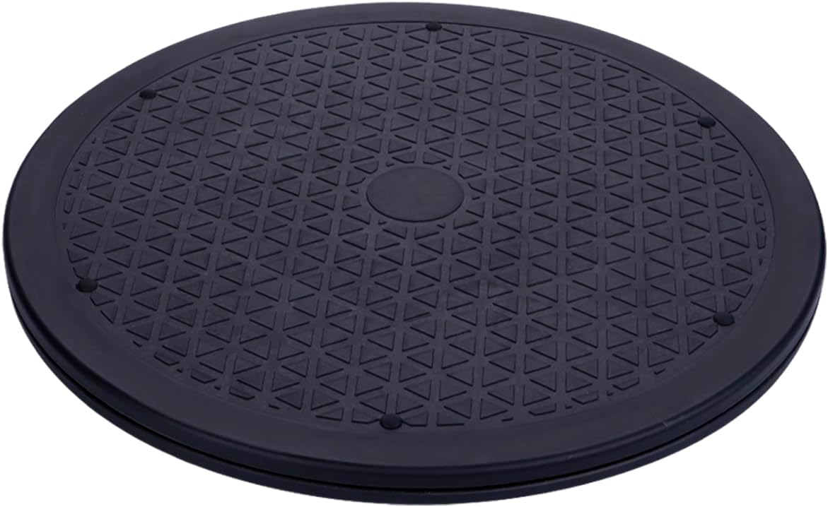 Eichzer 12 Inch Heavy Duty Lazy Susan Turntable with Steel Ball Bearings - 70 lbs Capacity, Smooth 360° Rotation for Plants, Crafts, Kitchen