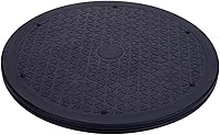 Eichzer 12 Inch Heavy Duty Lazy Susan Turntable - 70 lbs Capacity, Steel Ball Bearings, 360° Swivel Organizer for Kitchen, Plants, Crafts, TV, Monitor