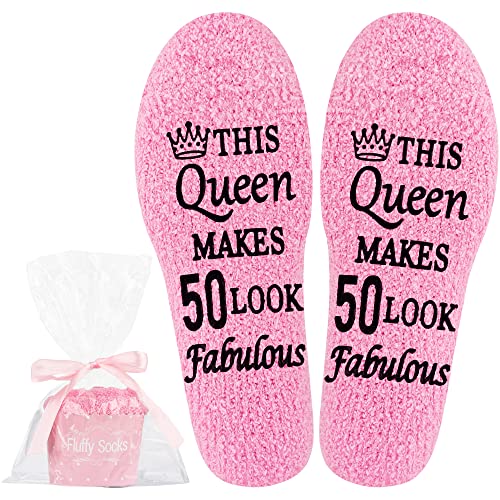 Jeasona Birthday Gifts for 18 Year Old Girl 13 16 Teenage 21st Fuzzy Socks