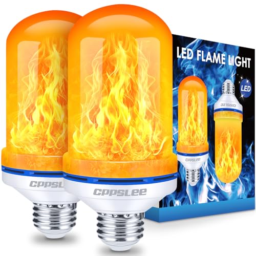 Halloween Decorations Upgraded LED Flame Light...