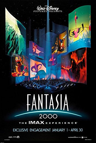 Amazon.com: FANTASIA 2000 (1999) Original Authentic Movie Poster
