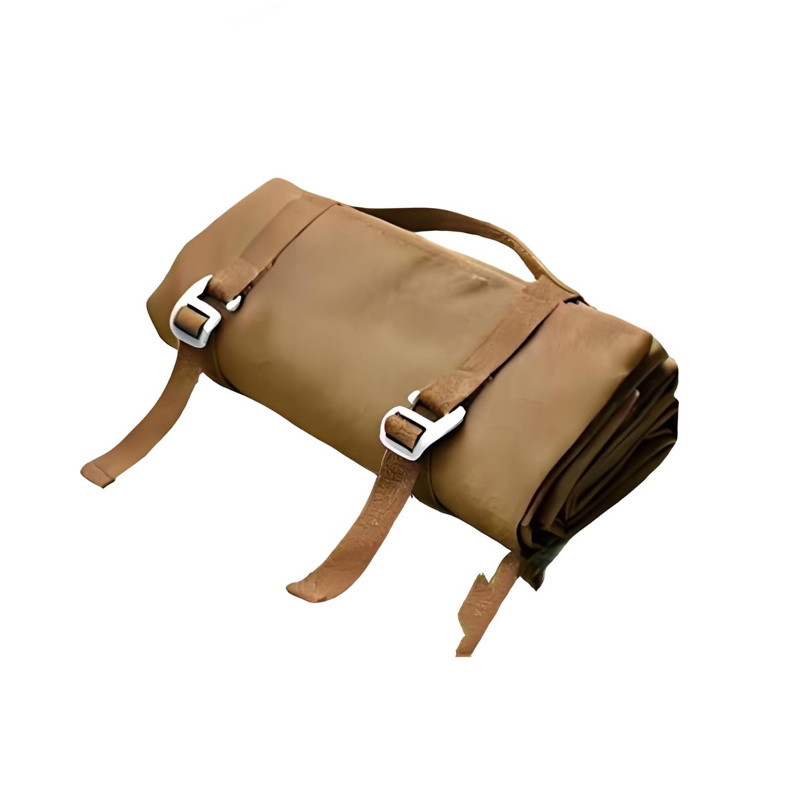 Gralara Picknickmatte mit Tragegriff strapazierfähig Picknickdecke mit Tragegriff kompakt Faltbare Picknickdecke für Campingbegeisterte, Picknick, Camping, Armeegrün, 200 210CM