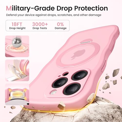 Coque iPhone 16 Pro support magnétique rotatif et protection caméra - 7