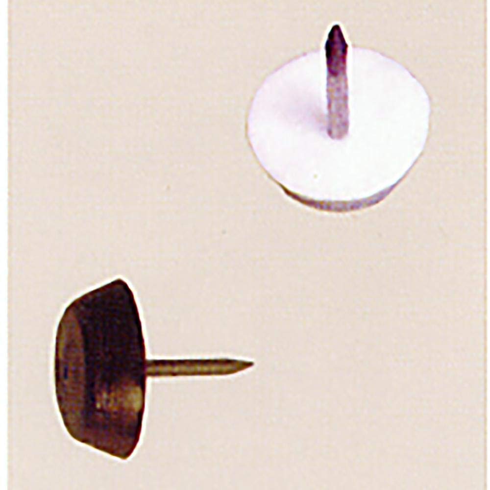 16 X Patins En Métal Avec Amortisseur Et Clou / Argent / 25 Mm / Rond