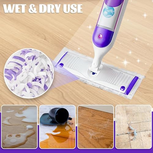 BAAQII 10 szt. jednorazowych podkładek do mopa Swiffer PowerMop wielopowierzchniowe wymienne wkłady do mopa