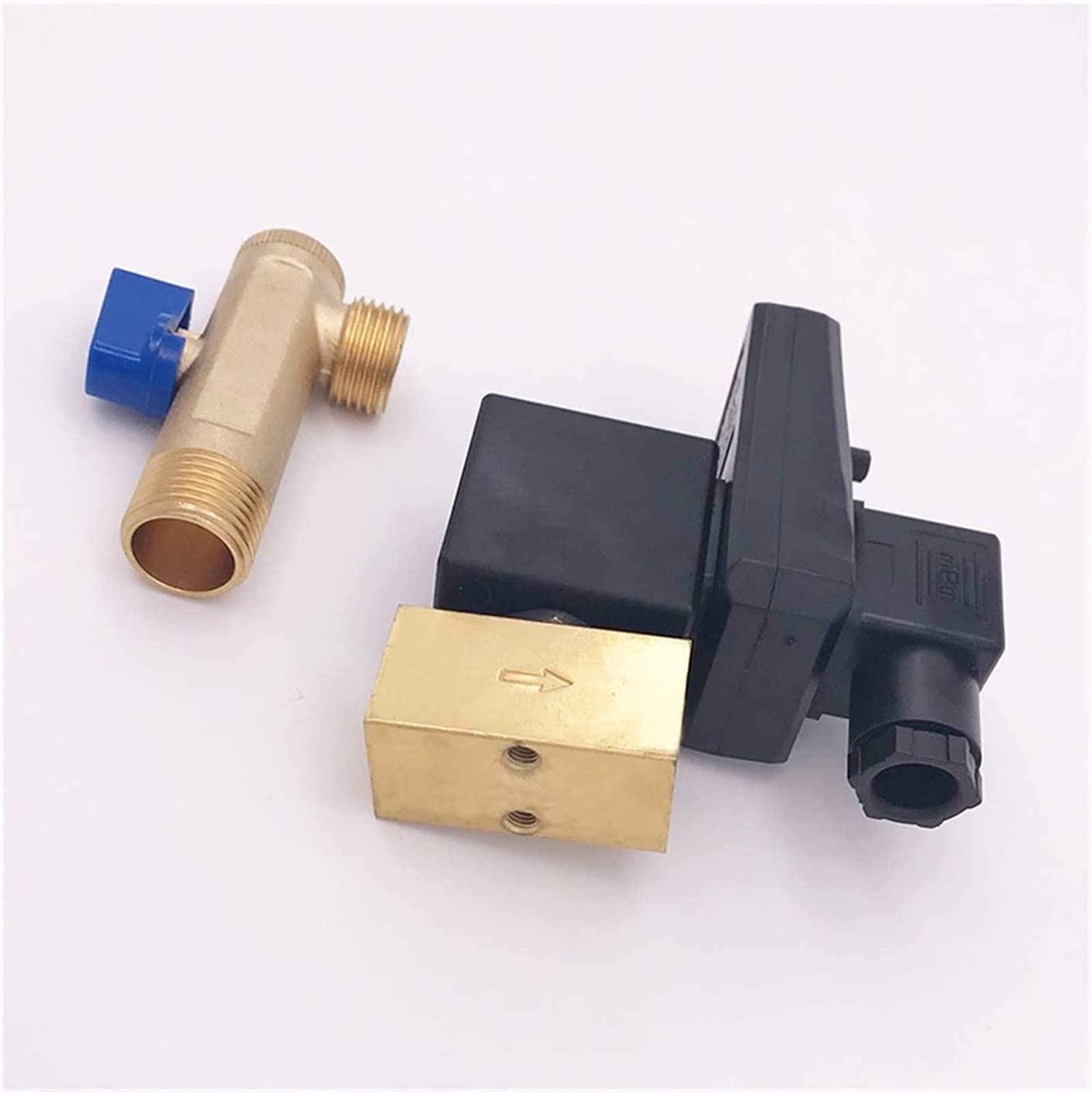 Électrovanne 1/2" automatique pour purger l'eau du compresseur 220V
