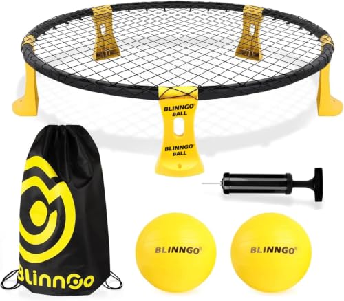 Roundnet Game Set with 2 Balls,...