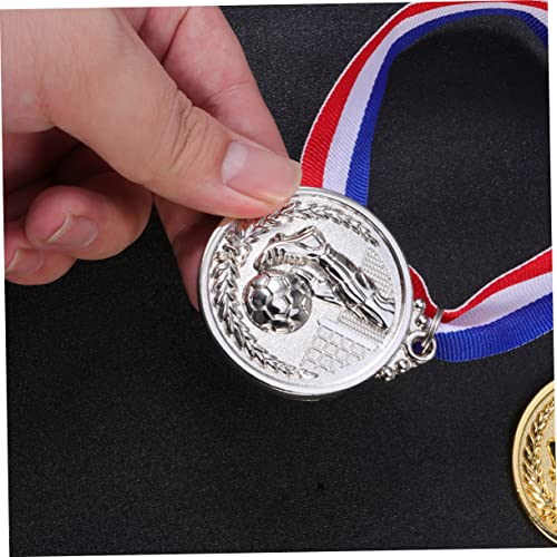 BESPORTBLE 20 Unidades medalhas de premiação com fita prêmios de medalhas para competições alloy Com