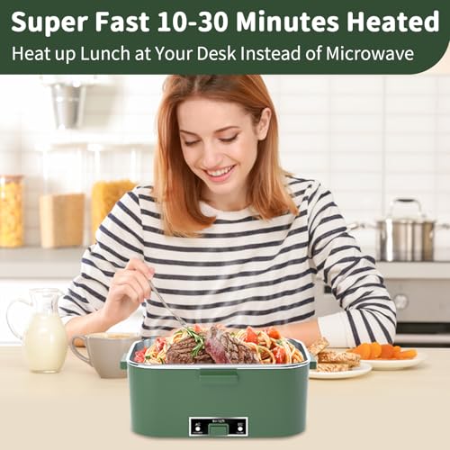 IFENROL Electric Lunch Box for Adults, 1.8L 100W Heating Lunch Box for Men - image 7