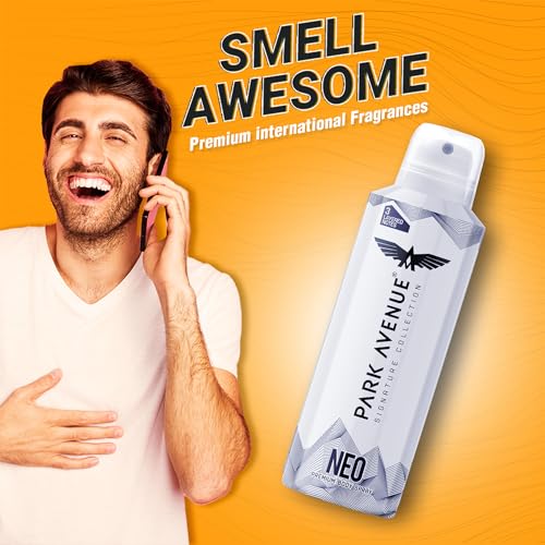 Image of Park Avenue Men Neo Signature Collection | Deodorant Spray | Fresh Long-Lasting Aroma | 150Ml Each (Pack Of 2)