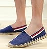 YOUJIA Unisex Espadrilles Vintage Ethnic Style Flat Slip On Pumps Canvas Summer Shoes (#1 Blue, EU 38) #2