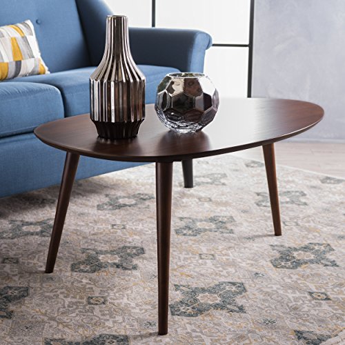 Christopher Knight Home Elam Wood Coffee Table, Walnut Christopher Knight Home Elam Wood Coffee Table, Walnut