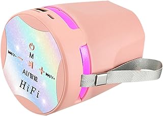 Uonlytech 1Pc Multifuncional Alto-Falante Luz Alto-Falante Sem Fio Alto-Falante Estéreo Sem Fio Mini Alto-Falante Rádios Presente De Aniversário Leitor De Música Alto-Falante Doméstico