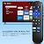 for Roku TV Remote Control Replacement, Compatible with TCL/Hisense/Onn/Insignia/Sharp/Roku TVs