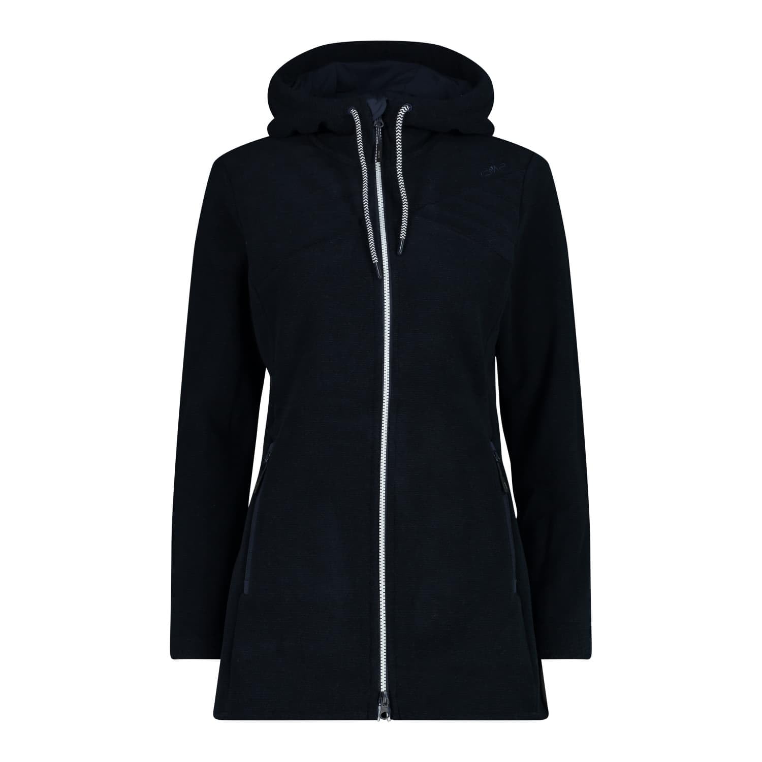 Cmp Unisex Dark Blue Jacket Fix Hood, 34H2856, D34, Woman