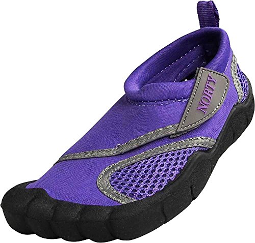 Image of NORTY Water Shoes for Boys and Girls - Swim Socks for Beach, Boat, and Pool - Skeletoe Barefoot Design - Cruise Ship Essentials for Kids - Hiking and Camping Footwear