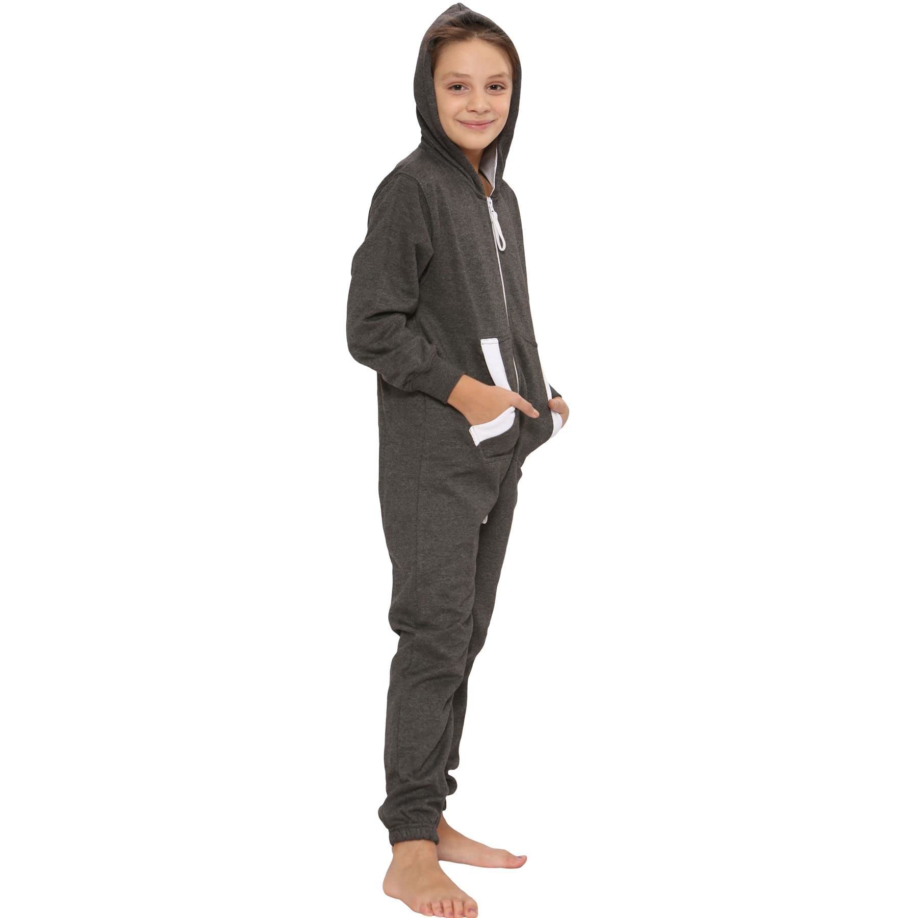A2Z 4 Kids Bambini Tutina Super Morbido Bambini Comodo Loungewear Dormire Indossare Costume Regali per Ragazze & Ragazzi età 5-13 Anni