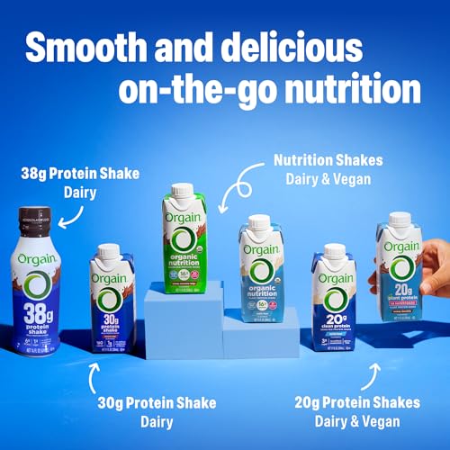 Orgain Organic Nutritional Vegan 16g Protein Shake, Vanilla, 11 oz, 4pk - image 9