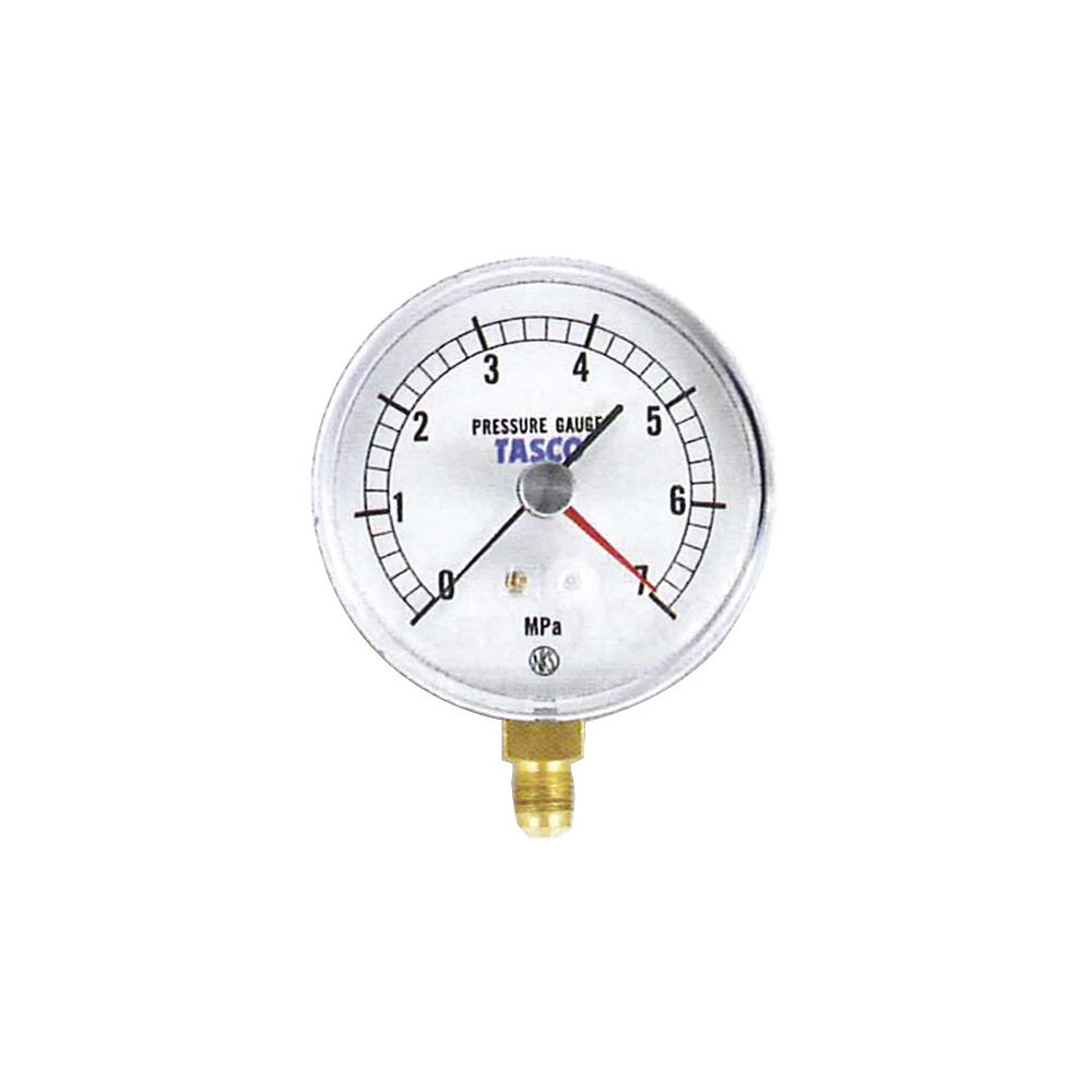 Amazon.co.jp: イチネンTASCO TA148AF-270 気密試験用圧力計設置針式 