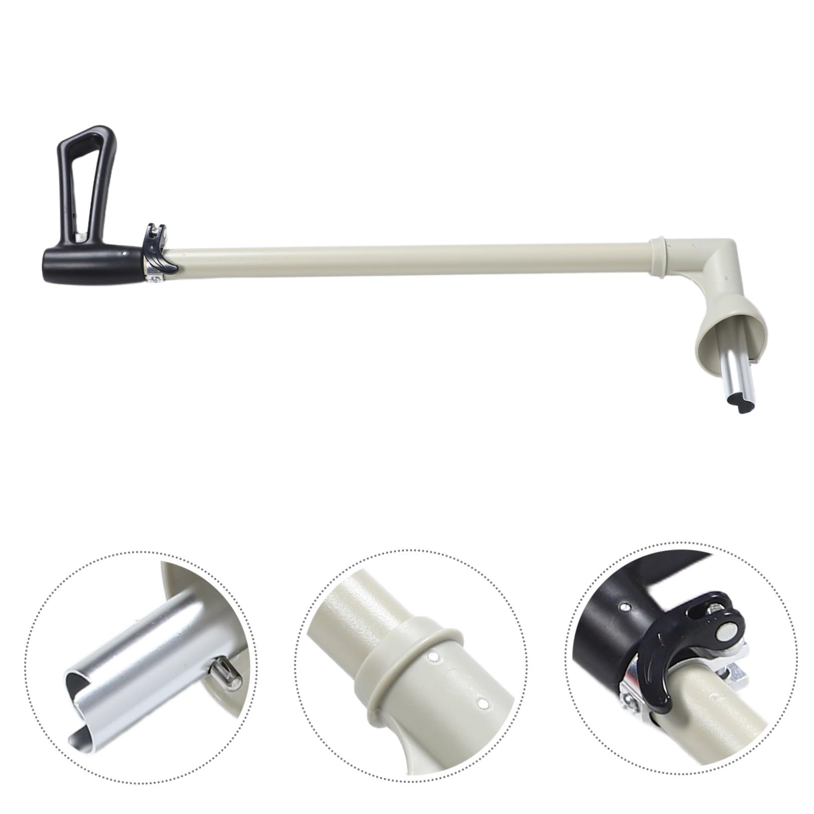 TOYANDONA Poignée de Poussée pour Trottinette Pliable, Tige de Remplacement