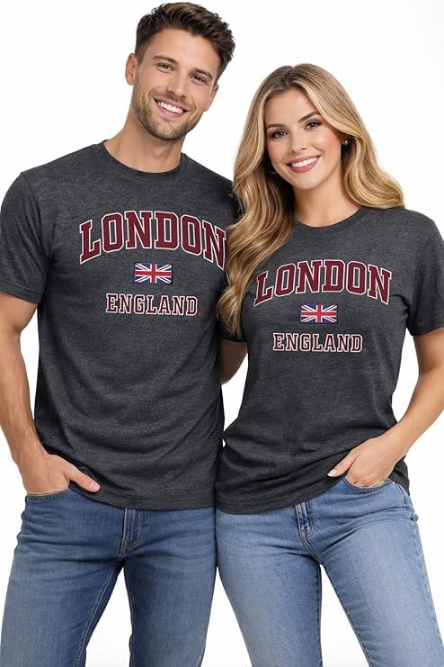 London England - Felpa con cappuccio per bambini, colore blu navy (LE129K) sconosciuto X-Small