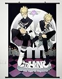 DMMD Home Decor Japanese Wall poster Scroll Dramatical Murder Virus & Trip 23.6 X 35.4 Inches-019
