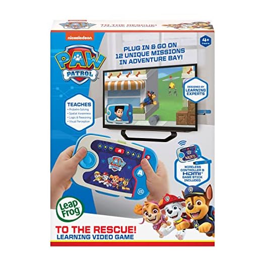 LeapFrog PAW Patrol: To The Rescue! Learning Video Game
