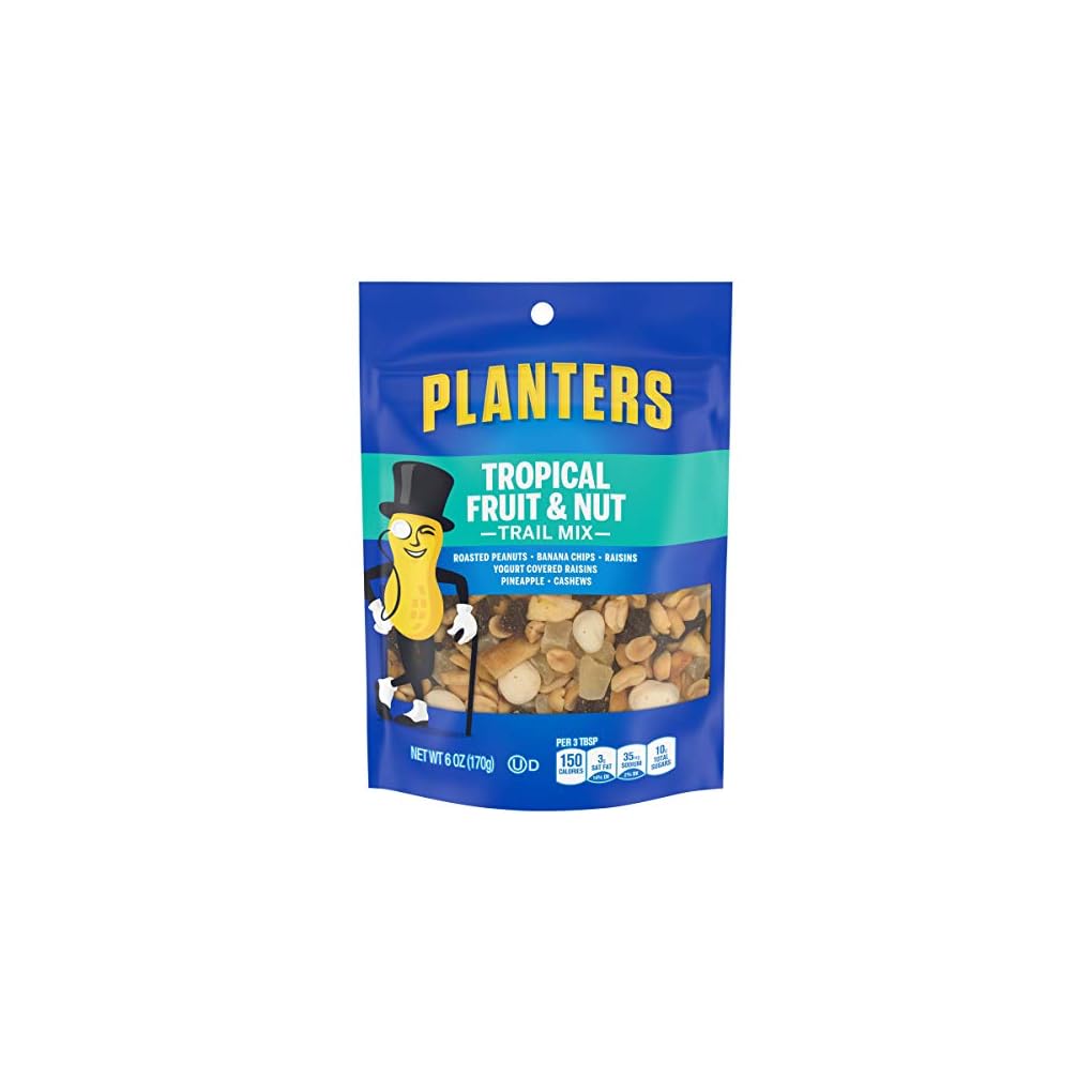 Planters Tropical Fruit & Nut Trail Mix with Roasted Peanuts (Banana