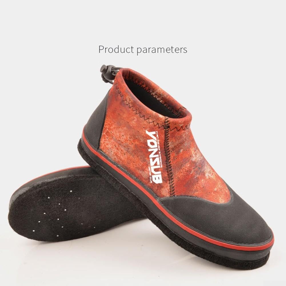 QOXEZY Botas de pesca para hombre y mujer, fieltro antideslizante de 3 mm