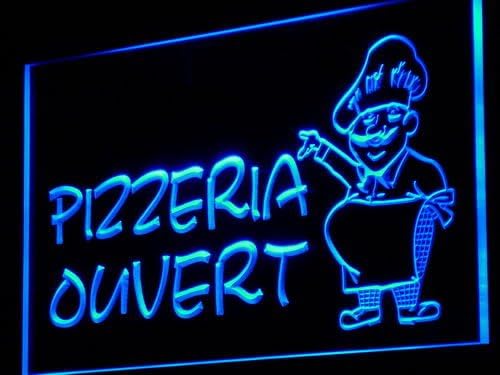 ADVPRO j188-b Pizzeria Ouvert Open Pizza Shop Neon Light Sign