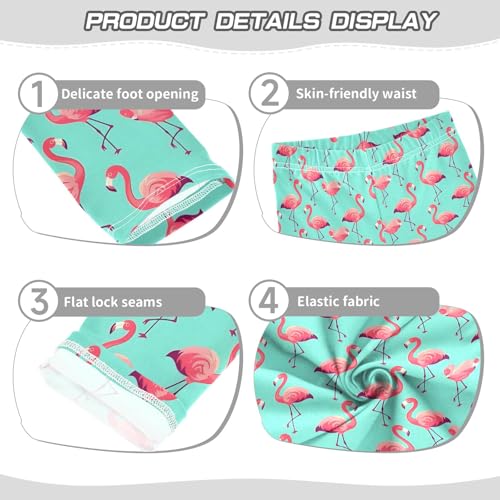 senya Girls Printed Leggings Yoga Pants Animal Tile Pattern for Kids in 4t to 10 Years, 4T3