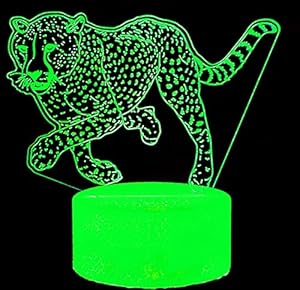 Jinson Well XYD001 3D Leopard Stimmungslicht