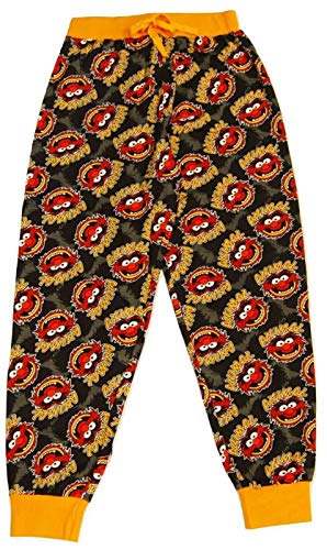 Mens Animal Muppet Lounge Pants Pyjama Bottoms, Small