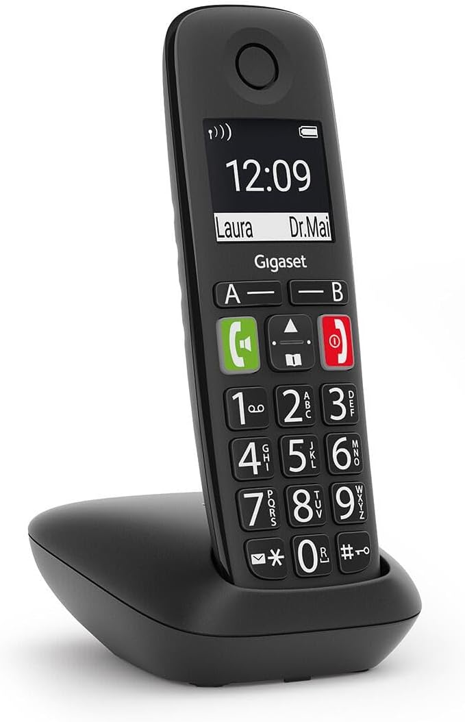 Gigaset E290HX DECT VoIP Phone Black