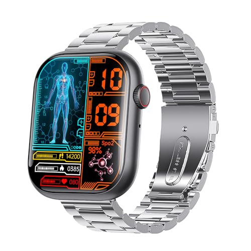 [dinirom] X}[gEHb`y2025Vo&ƊEŐV2.1C` @\X}[gEHb`ziPhone/AhChΉ Bluetooth5.3ʘb@\ Ǘ Smart watch Lxȉ^[h Mʒm X}zT AV