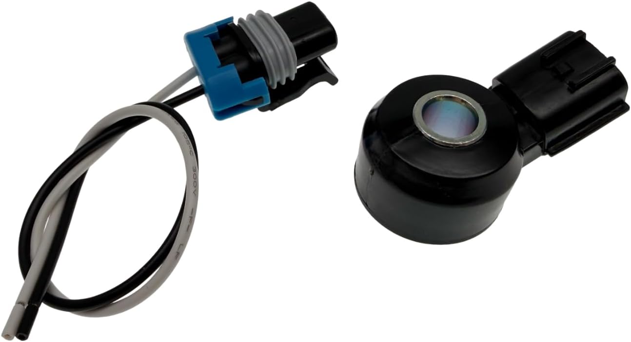 Knock Sensor with Wiring Harness 22060-7B000 Compatible with 1999-2002 Villager 1999-2001 Frontier 1999-2000 Pathfinder 1999-2002 Quest 2000-2004 Xterra 2003-2004 Frontier
