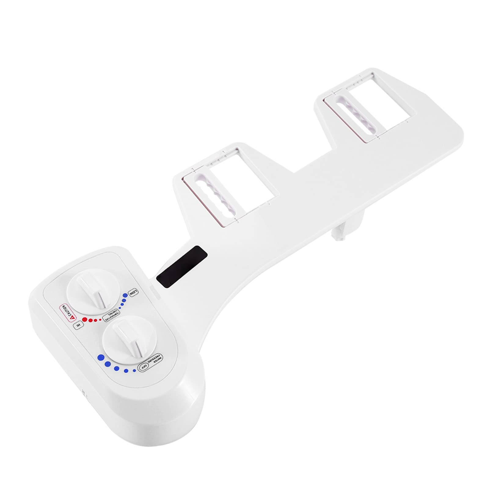 Nasadka Absbidet Do Toalety, Bidet Toaletowy Z Podwójnym Pokrętłem I Funkcją Samooczyszczania, Prosta Instalacja Nasadka ABS Bidet Z Pojedynczą Dyszą Do Toalety 2 Częściowej(G1/2)