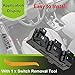 93573-2P100 Front Left Power Auto Window Switch Driver Compatible with 2011-2015 Kia Sorento, Driver Side Electric Master Window Switch Fit for Sorento 2011 2012 2013 2014 2015 Replace OE 935732P100