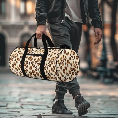 Leopard Colorful Travel Duffel Bag, Weekender Bags for Women, Overnight Gym Carry On Tote Bag with Adjustable Strap, Hospital Mom Bag for Labor and Delivery4