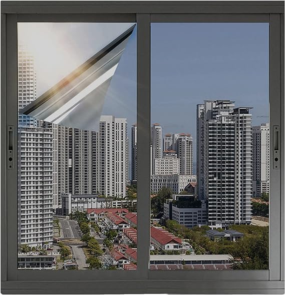 Buy SIA VENDORS One Way Mirror Window Film Mirror Heat Insulation Heat