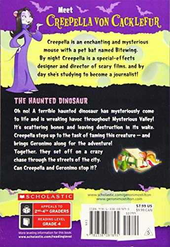 The Haunted Dinosaur (Creepella von Cacklefur #9): A Geronimo Stilton Adventure