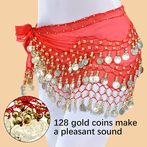 LZYMSZ Ballo di Pancia Sciarpe Hip Skirt